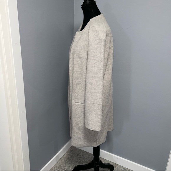 Wilfred Cream Long Jacket - Picture 2 of 10